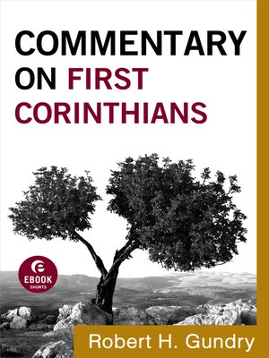 cover image of Commentary on First Corinthians